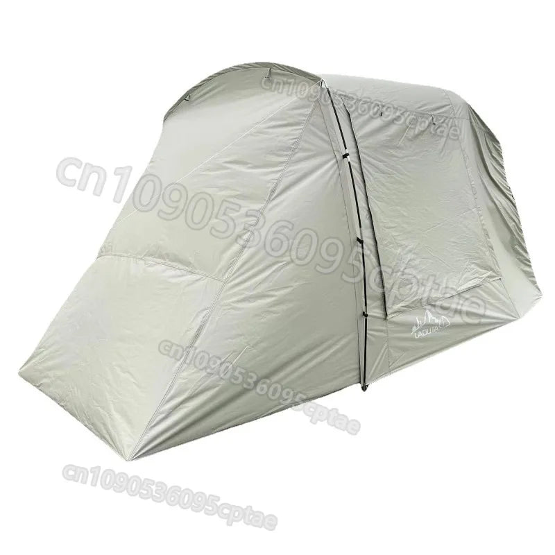 Camping Car Box Docking Tent, Portable Waterproof Car Rear Tent, 3-4 Person Extension Tent, Sunshade Tunnel Tent Outdoor
