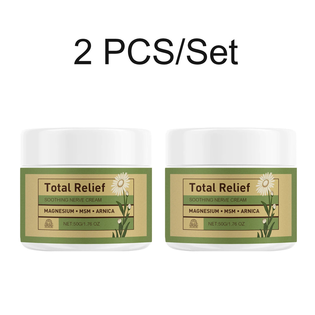 Magnesium Body Care Cream Deep Moisturizing Non Greasy Fast Absorbing Soothing Daily Skin Nourishing  Soothing Cream 50g