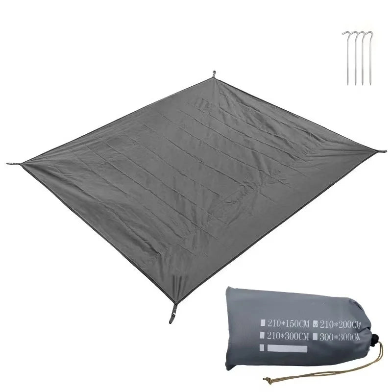 Tent Mat, Leisure Mat, Lightweight, Wear-Resistant, Compact, Seating, Outdoor, Camping, Traveling