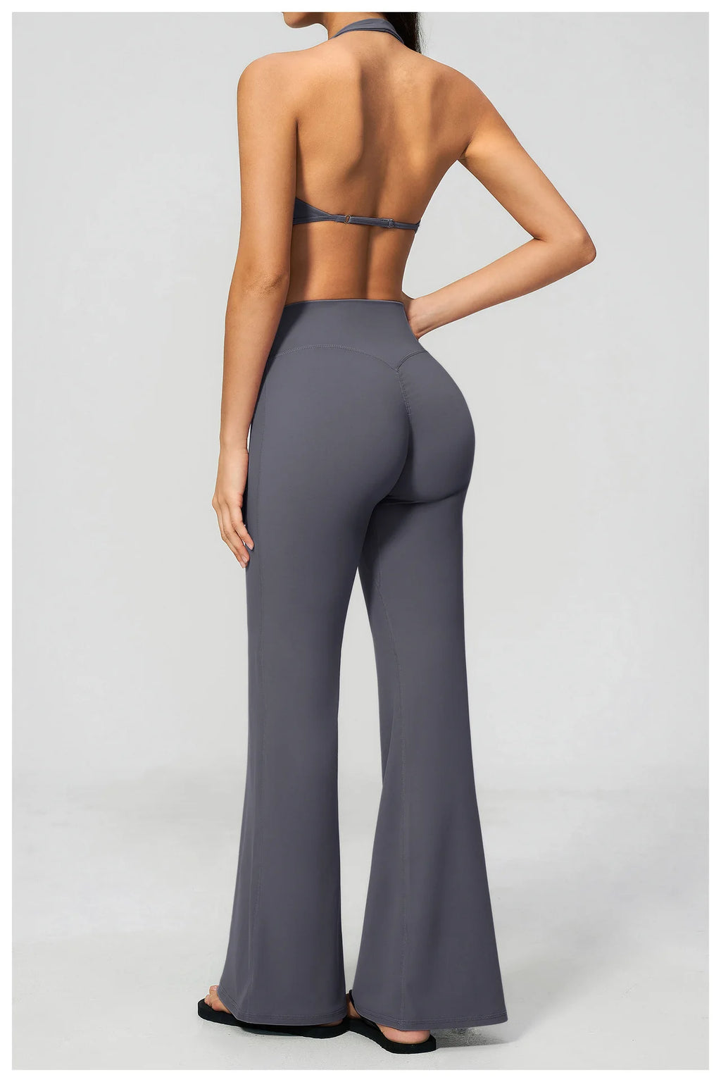 Women Tracksuits 2PCS Yoga Suit Gym Outfits Workout Clothing Deep V Workout Bra High Waist Butt Lift Pants Outdoors Sports Set