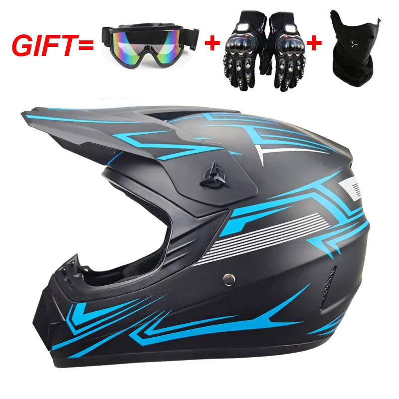 All-New Full Face Off-Road Motorcycle Helmet Downhill AM DH Motocross Cross Casco Capacete Helmets + Free Shipping & 3 Gifts