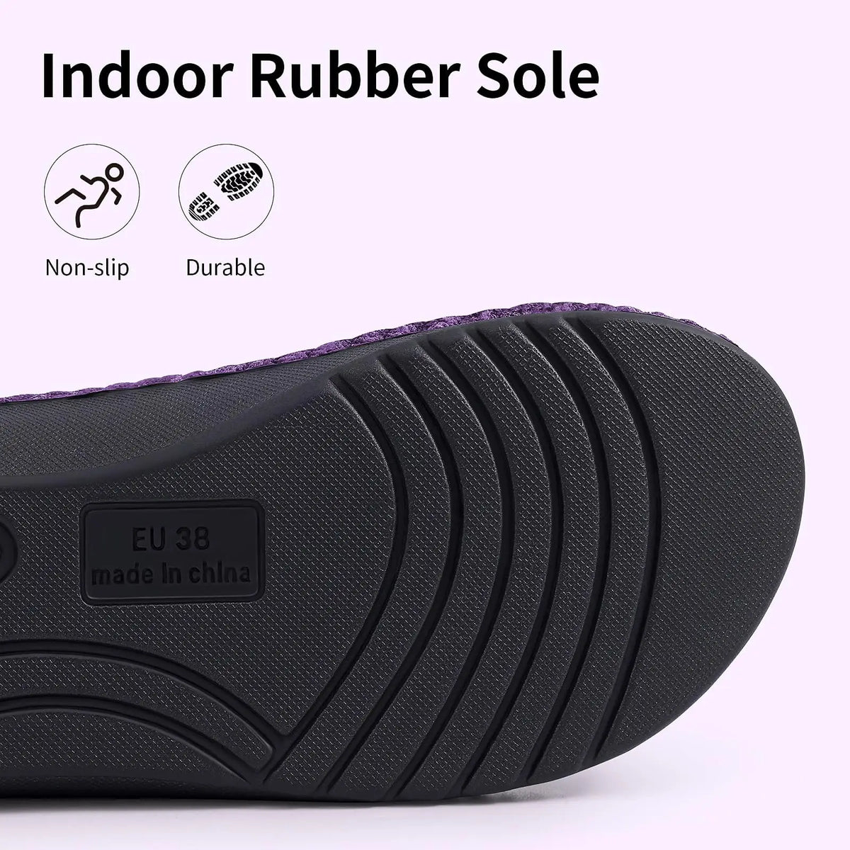 Shevalues Women's Fuzzy Warm Slippers Comfy Open Toe Sandals Memory Foam Indoor Bedroom Slides Rubber Sole House Shoes For Women