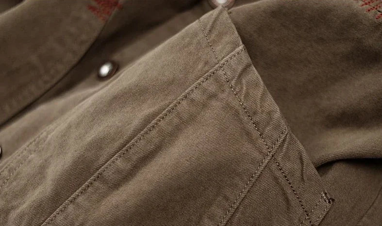 Men's Denim Jacket Vintage Brown Male Jean Coats Cargo Designer Washed Clothing Winter 2025 Korean Style Elatic Original Cowboy