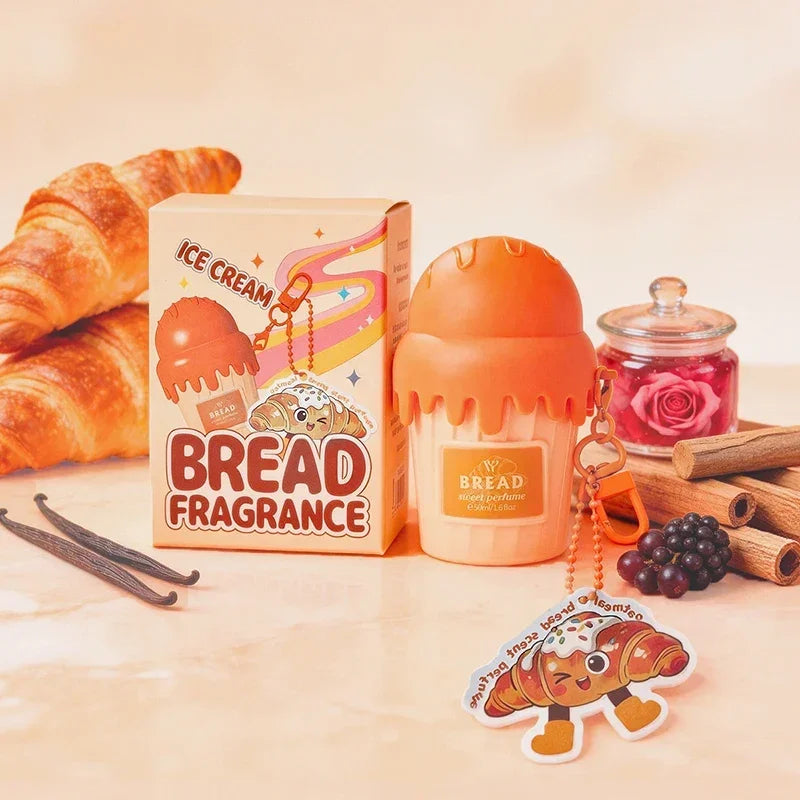 Ice Cream Gourmet Perfume Hand Cream Set Sweet Fruity Fragrance Long-lasting Vanilla Chocolate Cherry Scent Gift Box Packaging