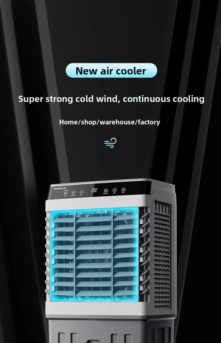 220V Chigo Cooler Fan Portable Air Conditioner Home Office Industrial Water Cooling Fan HCB1