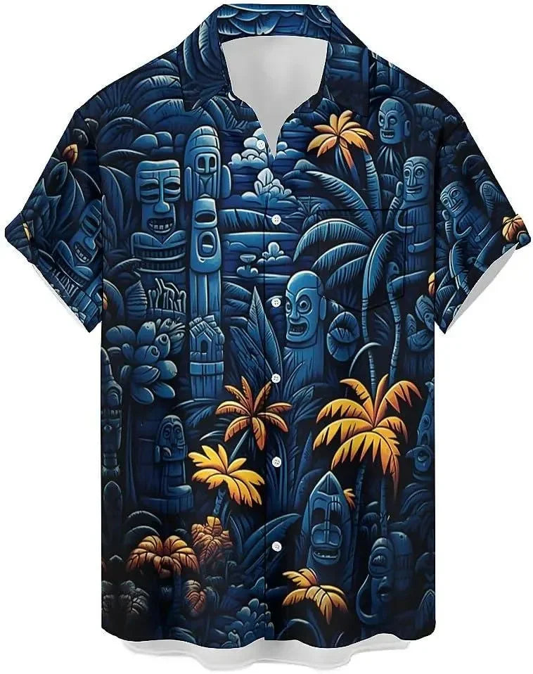 Retro 80s Pop Art Hawaiian Shirt 2026x Neon Cassette Skateboard Headphone Shirt, Vintage 90s Party Button-Up Summer Unisex Shirt