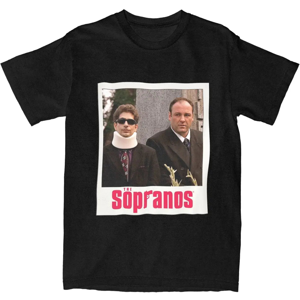 Streetwear T Shirt Tony Soprano Tv Show Pop Culture Cotton T-Shirts Fashion Tshirt for Men Summer Casual Short Sleeve Top Tees