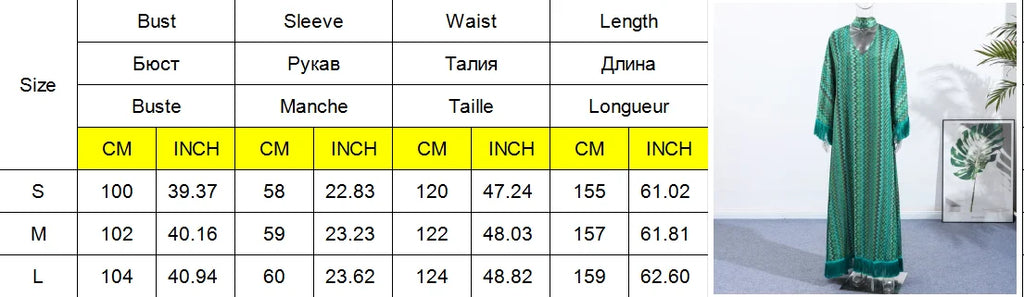 Elegant Tassel Hem Long Dress Women Loose V-neck Full Sleeve Scarf Dresses 2025 Autumn Party Evening Dresses Luxurious Lady Robe