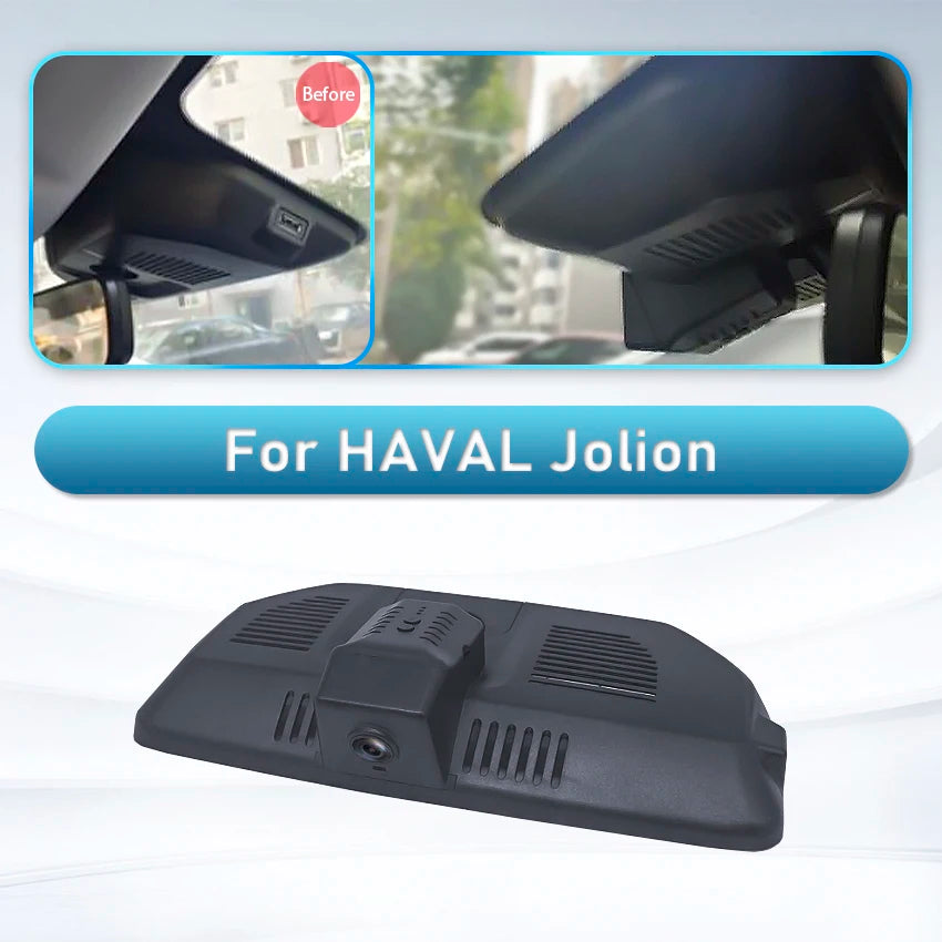 Plug and Play Dash Cam Car DVR UHD Video Recorder Camera For HAVAL H6 H7 F7 F7x H9 H3 DARGO Jolion GWM POER 4K Dashcam USB Port