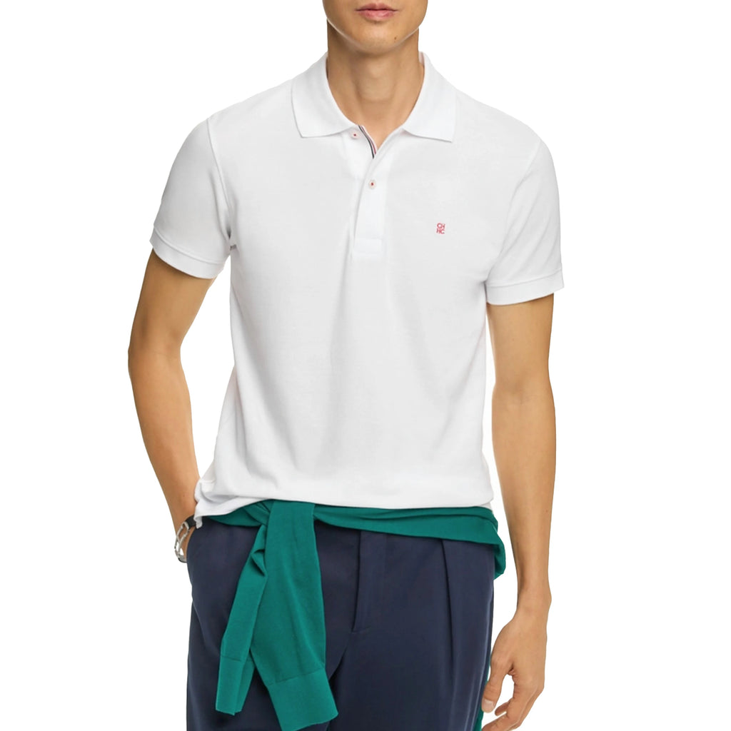 Embroidery Mens Polo Shirt Cotton Mens Casual Short Sleeve Solid White Soft T-Shirts Basic Daily Men's Loose Fit Tee Shirt Tops