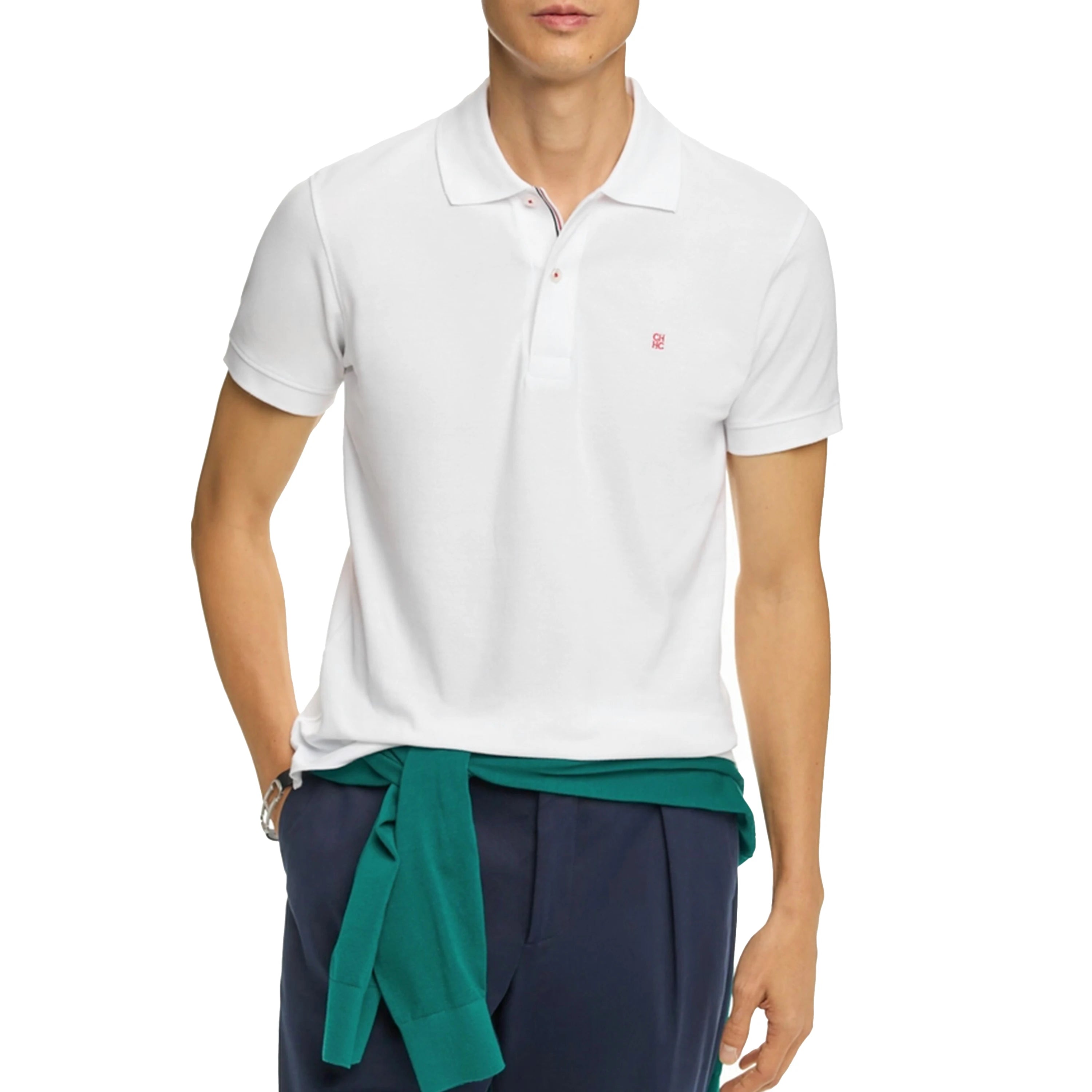 Embroidery Mens Polo Shirt Cotton Mens Casual Short Sleeve Solid White Soft T-Shirts Basic Daily Men's Loose Fit Tee Shirt Tops
