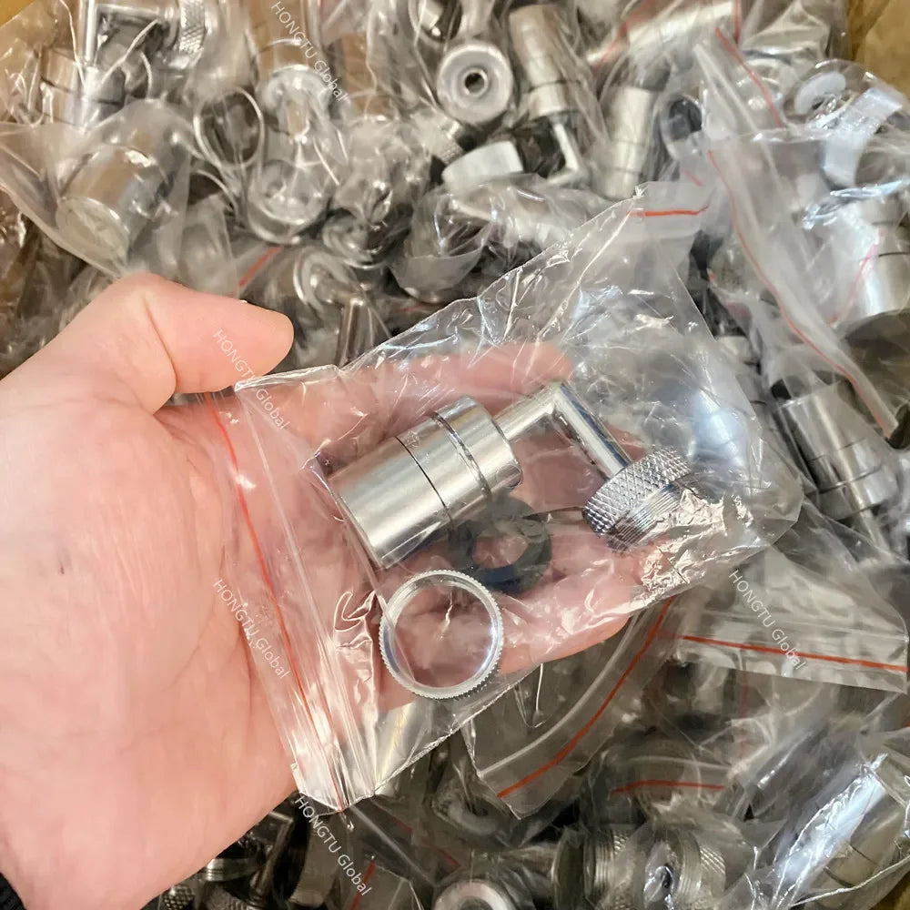 Dual Mode Metal Kitchen Faucet Sprayer Head Bubbler 360° Rotation Adaptor Sink Faucet Extender Aerator Nozzle Filter 22/24mm