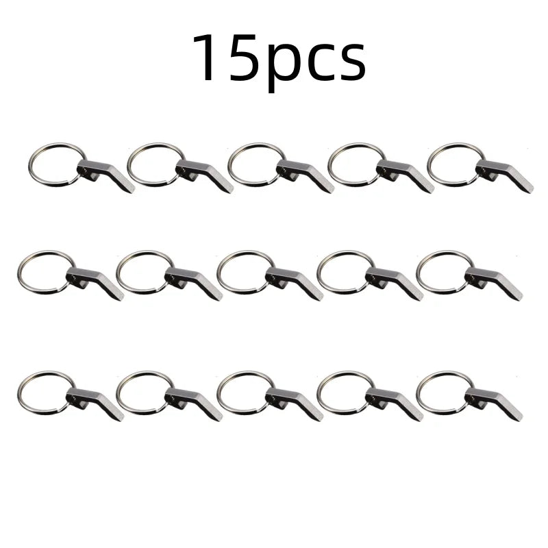 3 styles Portable Mini Bottle Opener Stainless Steel Titanium Alloy Key Ring Carry Easily Bar Tool Kitchen Gadgets