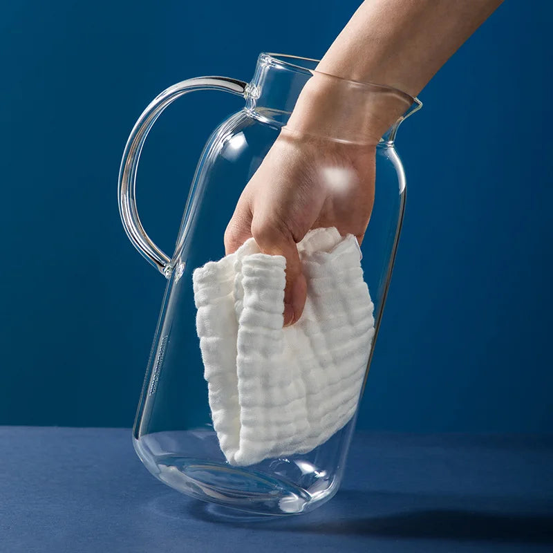 COOKER KING 1.8/2.5L Glass Water Kettle High Borosilicate Glass Large Capacity Teapot High Temperature Resistance Office Use
