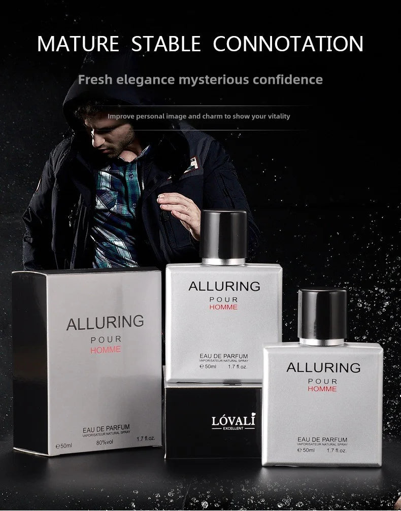 Premium Men's Fragrance Sport Body Spray Pheromone Perfume Spray Unisex Long-Lasting Scent Romantic Woody Aldehyde Cologne