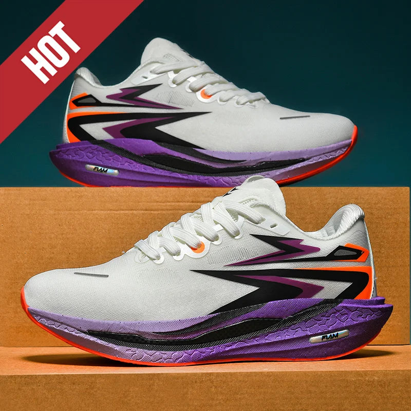 Men's Casual Sneakers Marathon Breathable Lightweight Comfortable Suitable for Outdoor Running Walking Daily Sports Men's Shoes