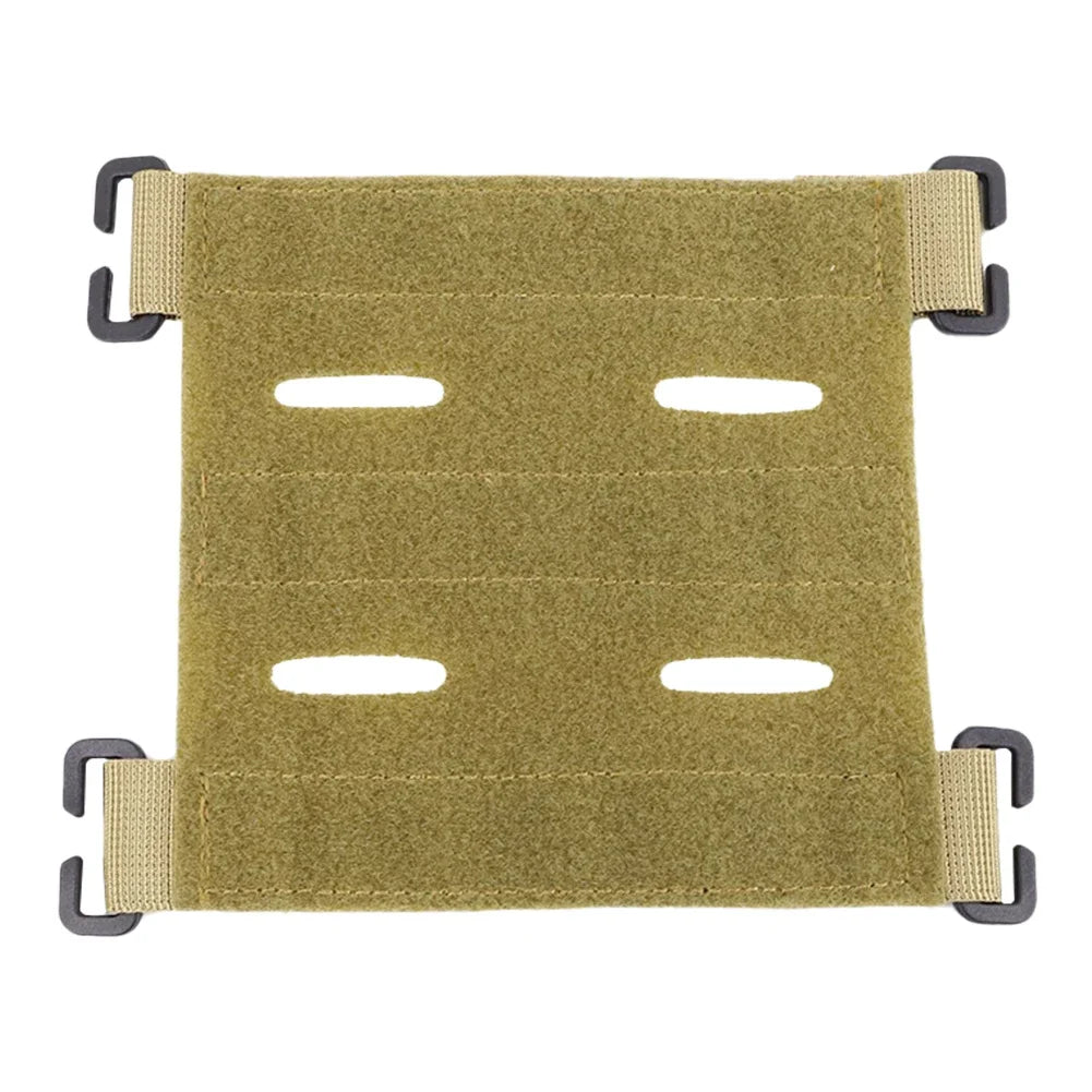 Nylon Molles Tactical Patches Board Patches Panel Display Holder for Backpack Hunting Mini Patches Board Strip