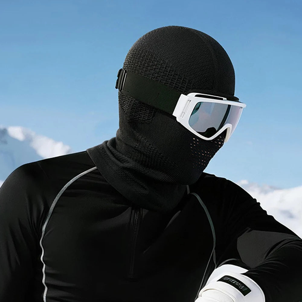 Winter Unisex Warm Ski Mask Balaclava Outdoor Sports Cycling Full Face Mask Scarf Men Women Elastic Breathable Motorcycle Mask