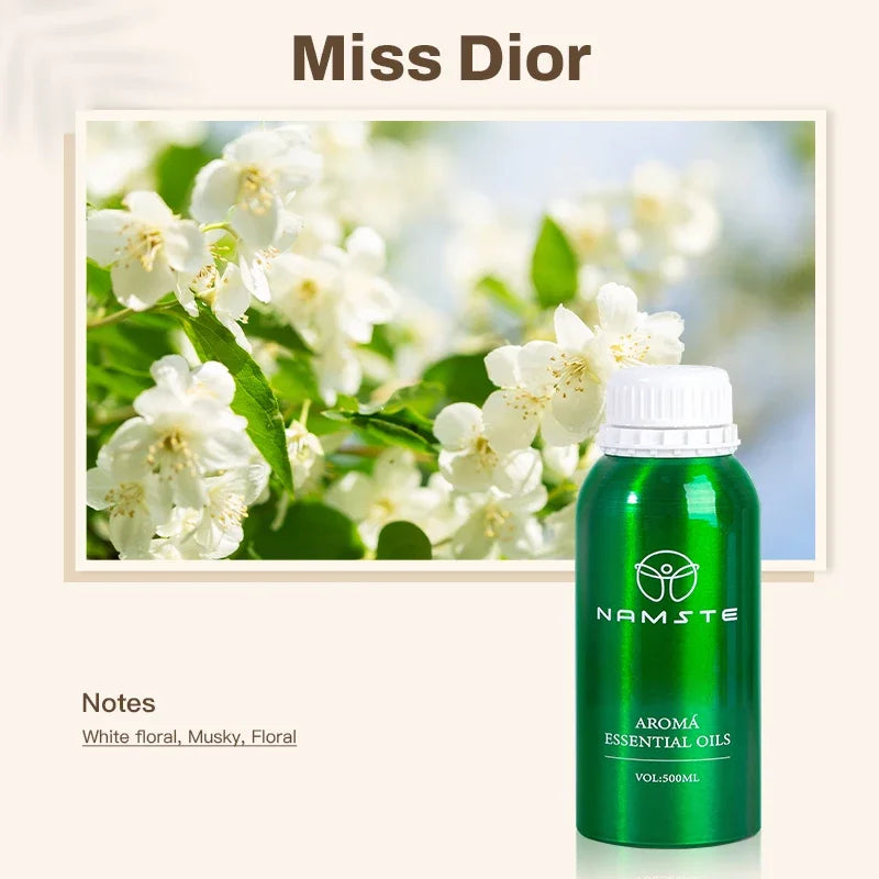 Essential Oils 500ML Perfume Namste Scent Machine Home Electric Aroma Diffuser Flavoring Room Fragrance Air Freshener