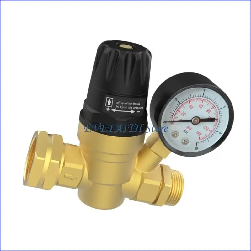 124B Heavy Duty Brass Water Pressure Reducing Valves Universal For RVs Campers