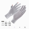 Summer Sunshade Gloves Quick Drying Touch Screen Outdoor Sports Cycling Gloves Breathable Non Slip UV Sun Protection Gloves