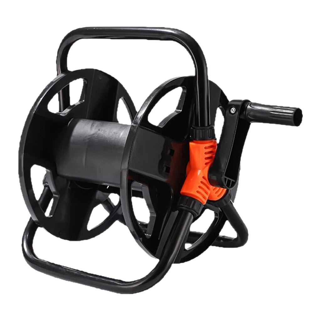 Water Pipe Storage Rack Wear Resist Single Arm Pipe Coiler Portable Hose Storage Reel for Home Garage Hose Storage