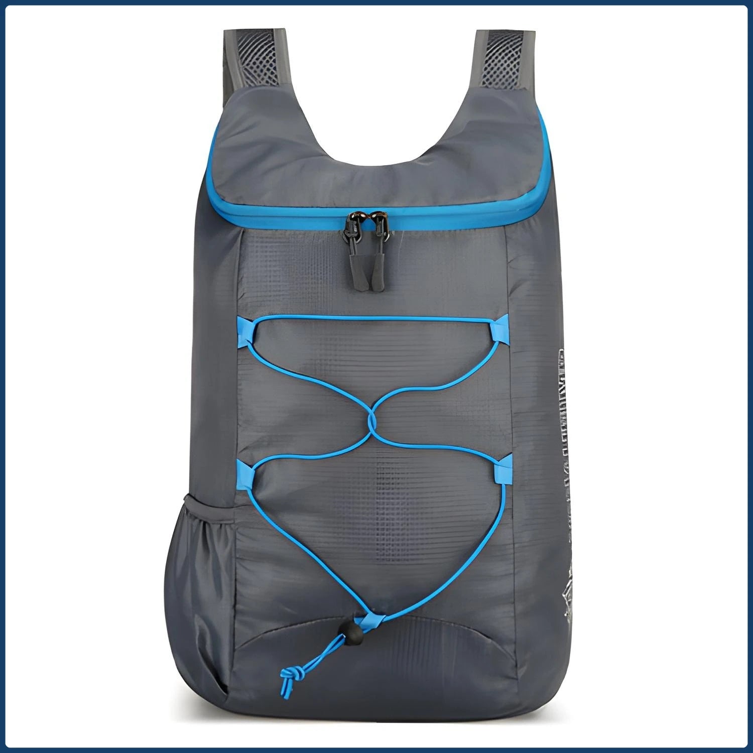 Multifunctional Outdoor Folding Backpack High Density Lightweight Waterproof Nylon Fabric Sports Bag for Camping Hiking Travel
