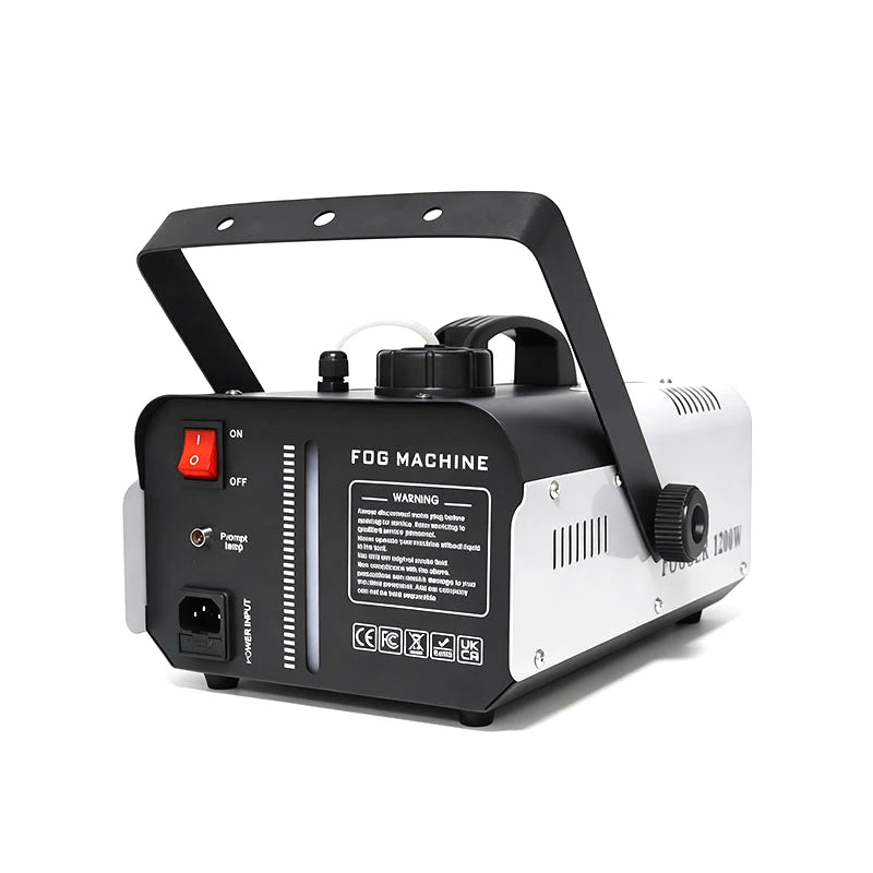 Smoke Fog Machine 1200W RGB 6LEDS 9LEDS DMX512 Wireless Remote Fog Machine Wedding Christmas Party Stage Atmosphere Equipment