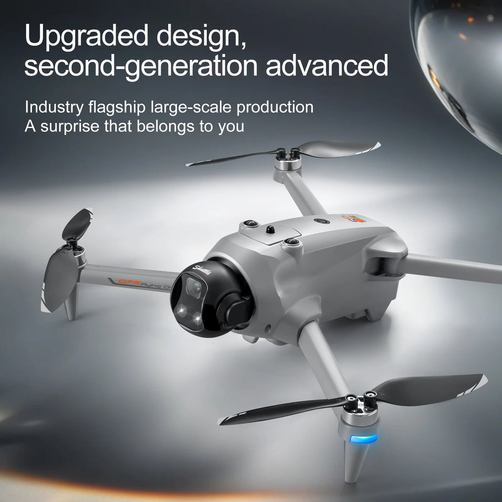 YLRC YL059 RC Drone Airdrop GPS WIFI FPV 180° ESC 4K Dual Camera Smart Follow Obstacle Avoidance Quadcopter 4.5" Screen