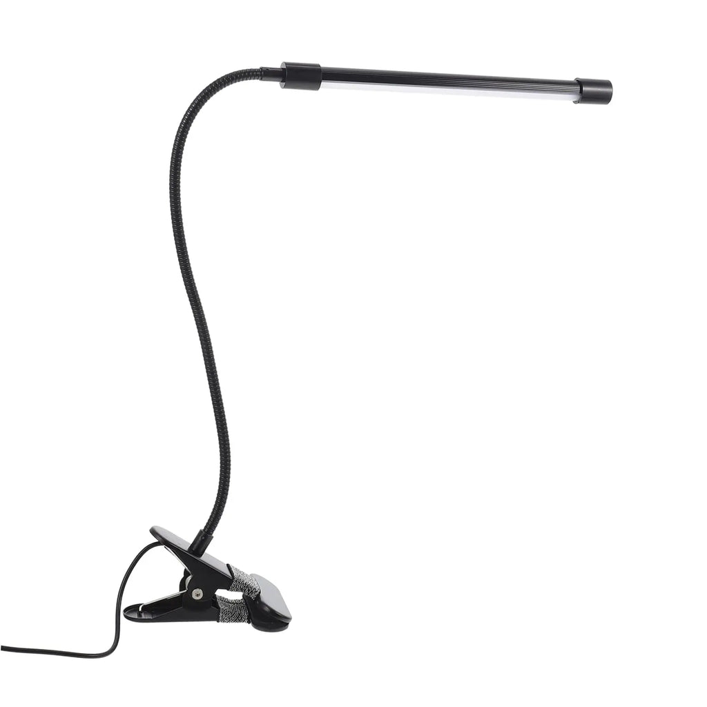 LED Clip-on Reading Light,with 3 Modes and 10 Adjustable Brightness Levels,for Bedside,Workbench,Drawing,USB Adapter Included