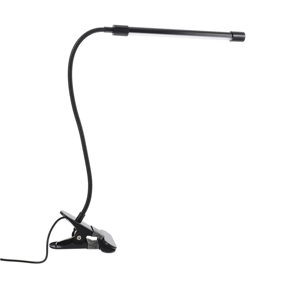 LED Clip-on Reading Light,with 3 Modes and 10 Adjustable Brightness Levels,for Bedside,Workbench,Drawing,USB Adapter Included