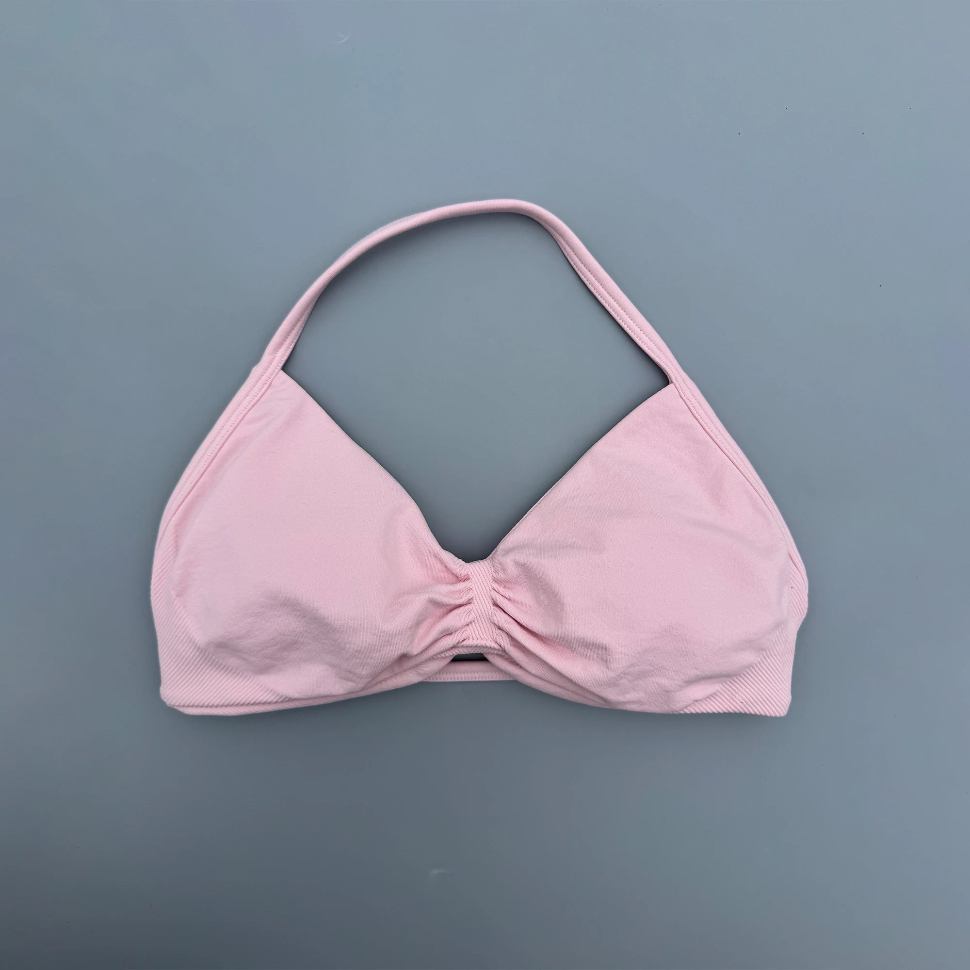 Sports Strappy Bra Yoga Underwear Women Gym Crop Top Running Exercise Backless Bra Support ActiveWear Fitness Workout Halter