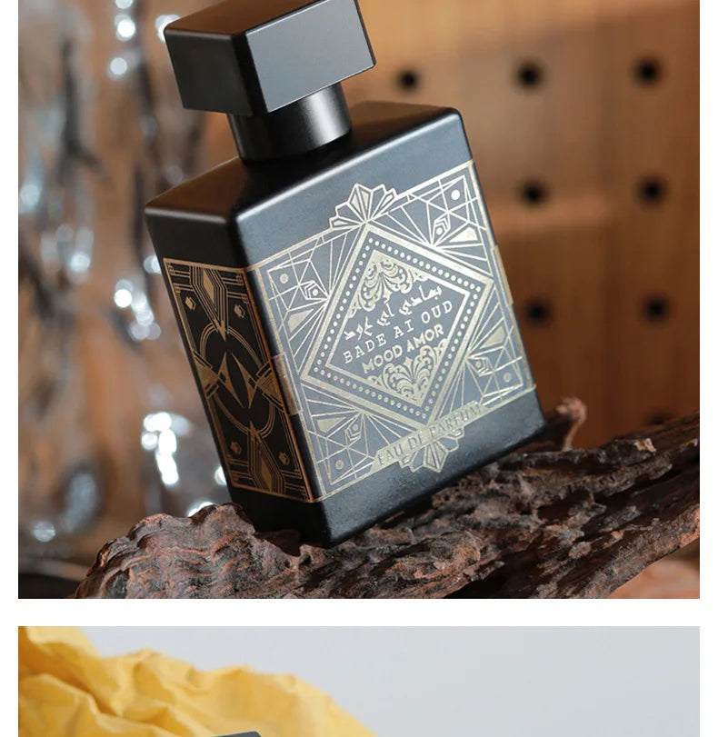 Leather Perfumes Man Perfume Spray Flirting Pheromone Long Lasting Men High-end Arabian Attract Gentleman Valentine Gift
