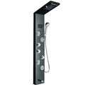 Smart Shower Panel Set Integrated Shower Head Multi-Function Water Outlet LED Wall Mount Modern Design Rain Stainless Steel