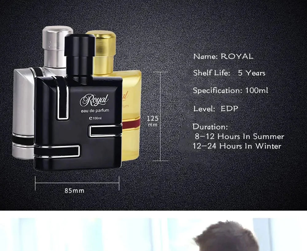 Original Brand Perfume Men 100ml Cologne For Man Eau De Parfum Homme Lasting Fragrance Plant Fruity Scent Spray Perfumes Hombre