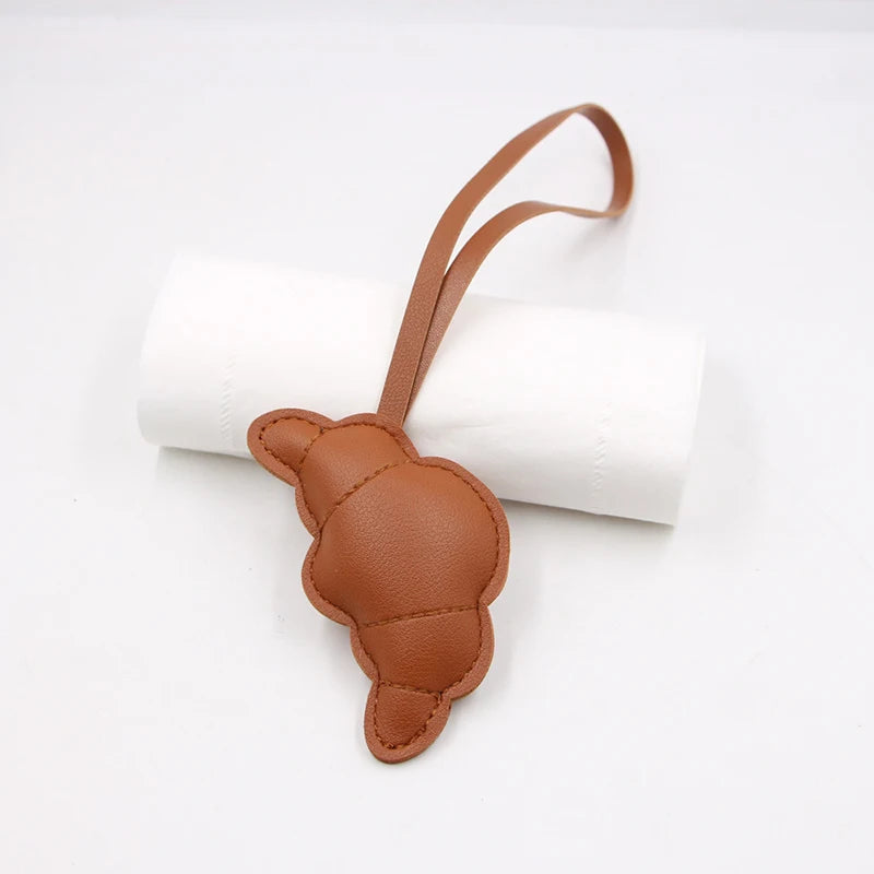 Cute Cartoon Duck Bag Charm High Quality Cute Leather Fashion Charm Bag Keyring Backpack Decoration Accessories Gifts