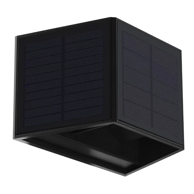 Outdoor Lights Solar Wall Light Outdoor Up-Down Lighting LED Lamp Solar Wall Washing Lights for Courtyard Garden Dimmable