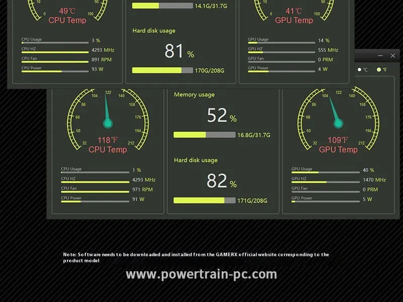 X-GAMERX M240 M360 Liquid Cooling ARGB Dynamic Light Synchronization Thermal Display Integrated Water Cooling Radiator