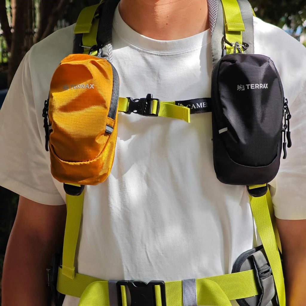 Outdoor Arm Bag Multifunctional Hiking Storage Bag Water Bottle Phone Pouch Adjustable Expand Backpack for Camping Hiking Sports