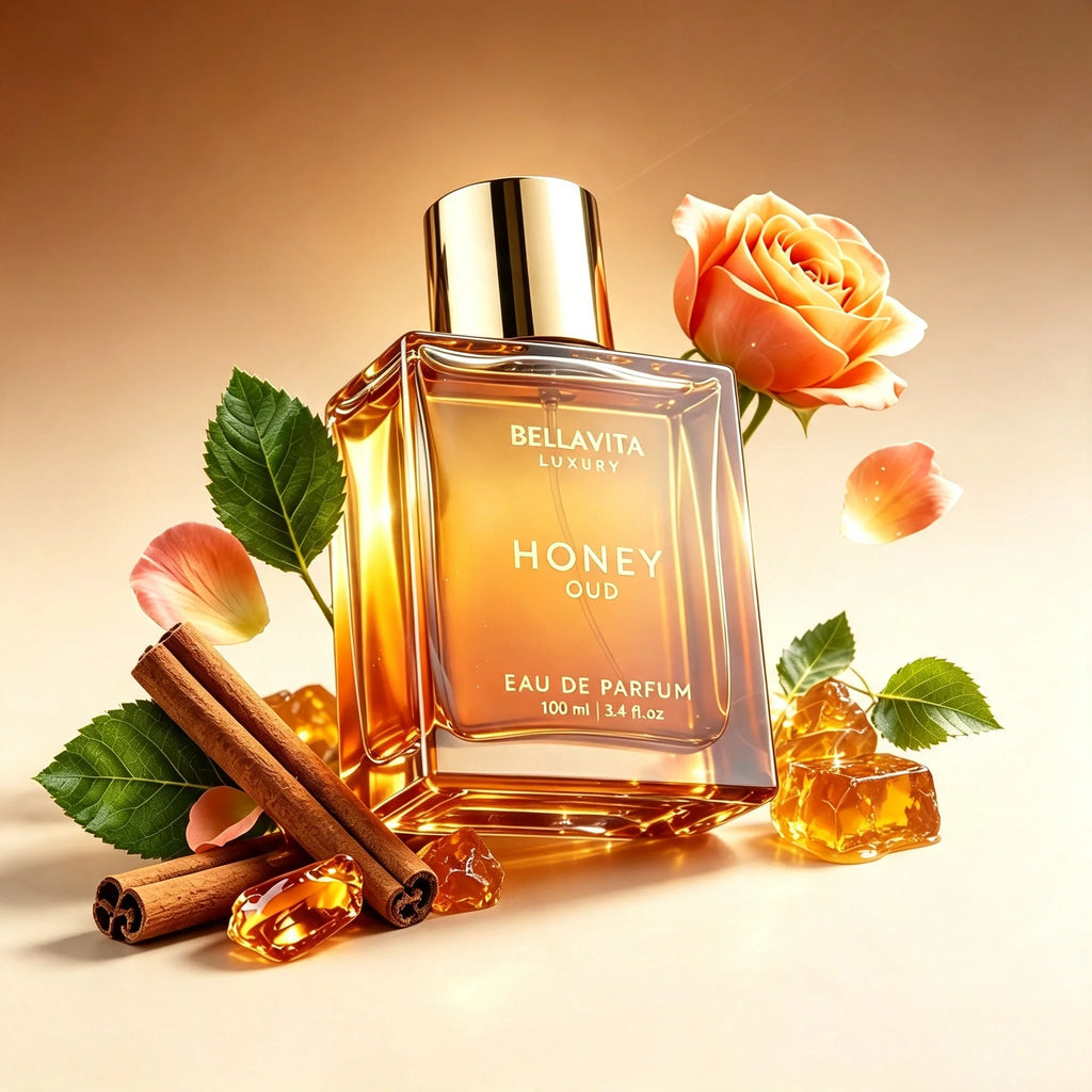 Honey  Eau De Parfum 100ml Sweet Honey Bergamot Oud Amber Notes Unisex Perfume Celebrating Women's Day