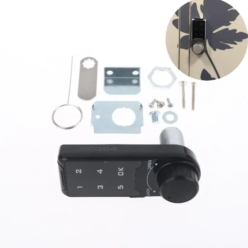 Digital Security Lock with RFID Card Key and Touch Keypad for Cabinet Locker