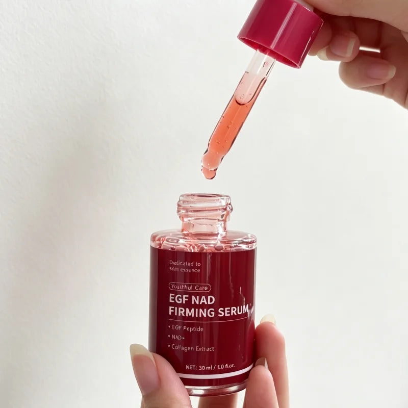 Niacinamide Collagen Firming Facial Serum 30ml EGF NAD Red Bottle Essence Improve Rough Skin Reduce Fine Lines Korean Skin Care
