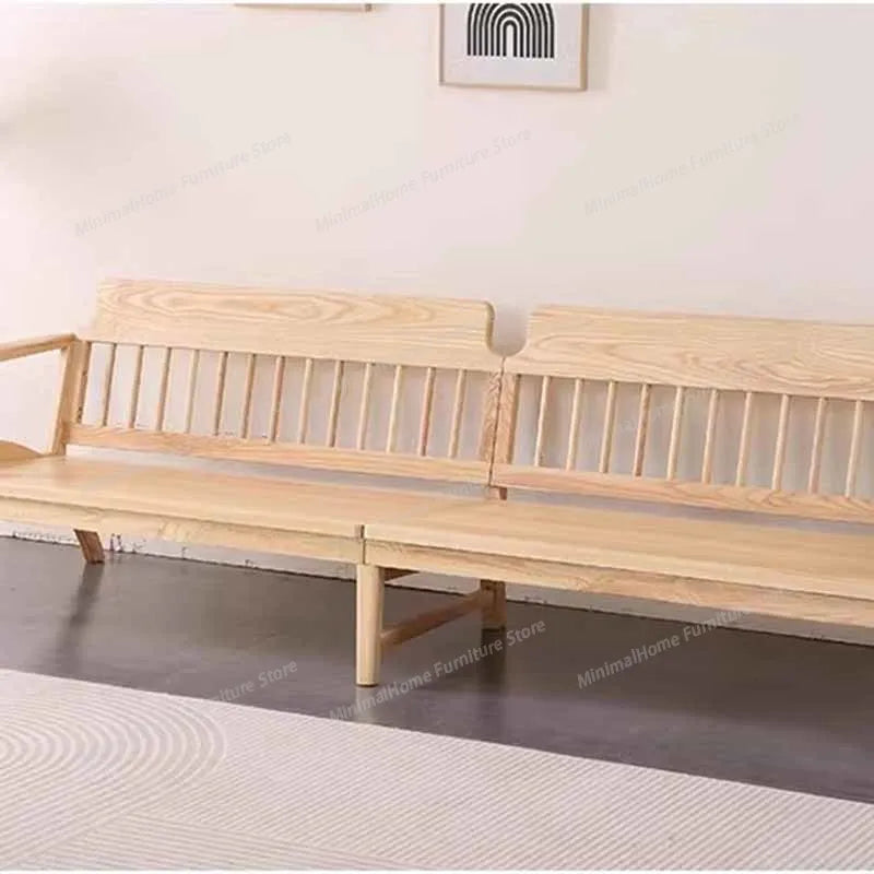Relaxing Living Room Sofas Lounge Comfortable Wood Floor Modern Lazy Sofa Nordic Balcony European Divani Da Soggiorno Furniture