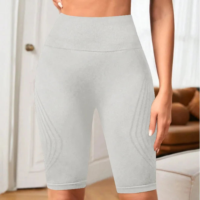 Anti-Cellulite 3D Compression Biker Shorts High Waisted Butt Lifting Tummy Control Training Cellulite Slimming Workout Shorts