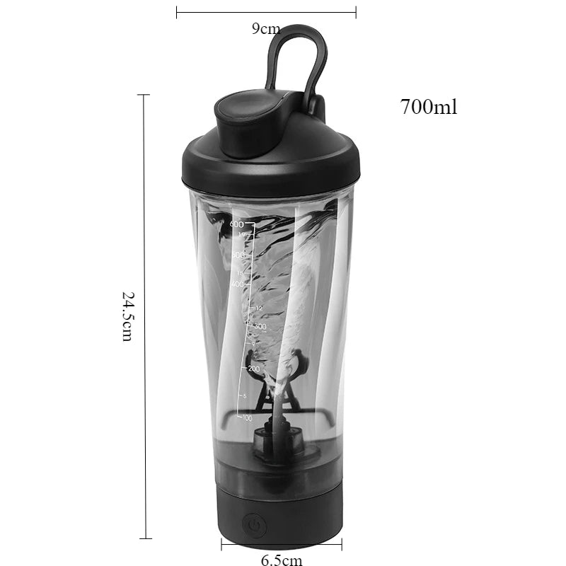 Premium Electric Protein Shaker Cup BPA Free Portable Blender Cup/USB Rechargeable Reusable Suitable for Indoor/Outdoor