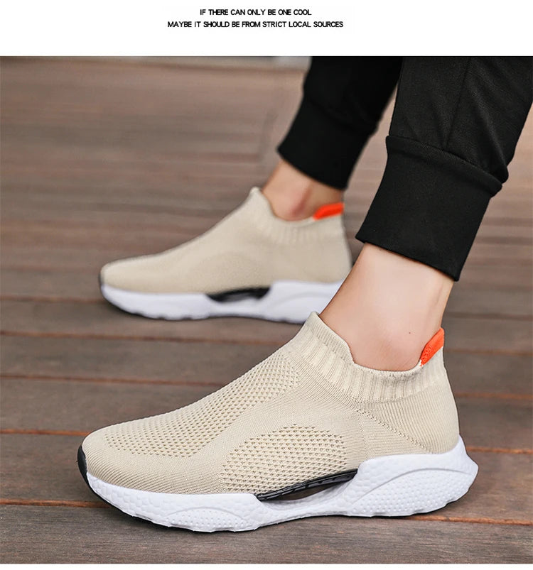 Men's Casual Running Shoes, Male Tennis Sneakers, Luxury Trainer, Race Breathable Shoes, Fashion Loafers