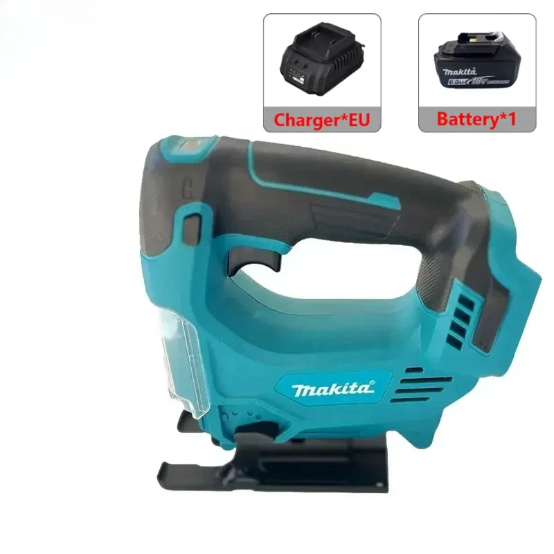 Makita Cordless Power Tool Set: Cordless Rotary Hammer, Rivet Gun, 12V Mini Angle Grinder, Cordless Saw, Air Inflator