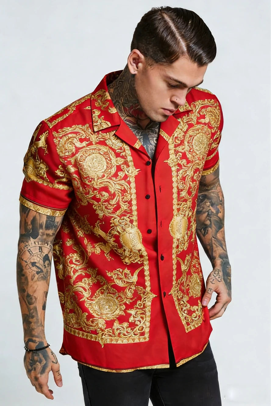 2026 New Men's 3D Printed Short Sleeve Shirt Comfortable Fabric Art Enthusiast Clothing New Series Top designer shirt for You