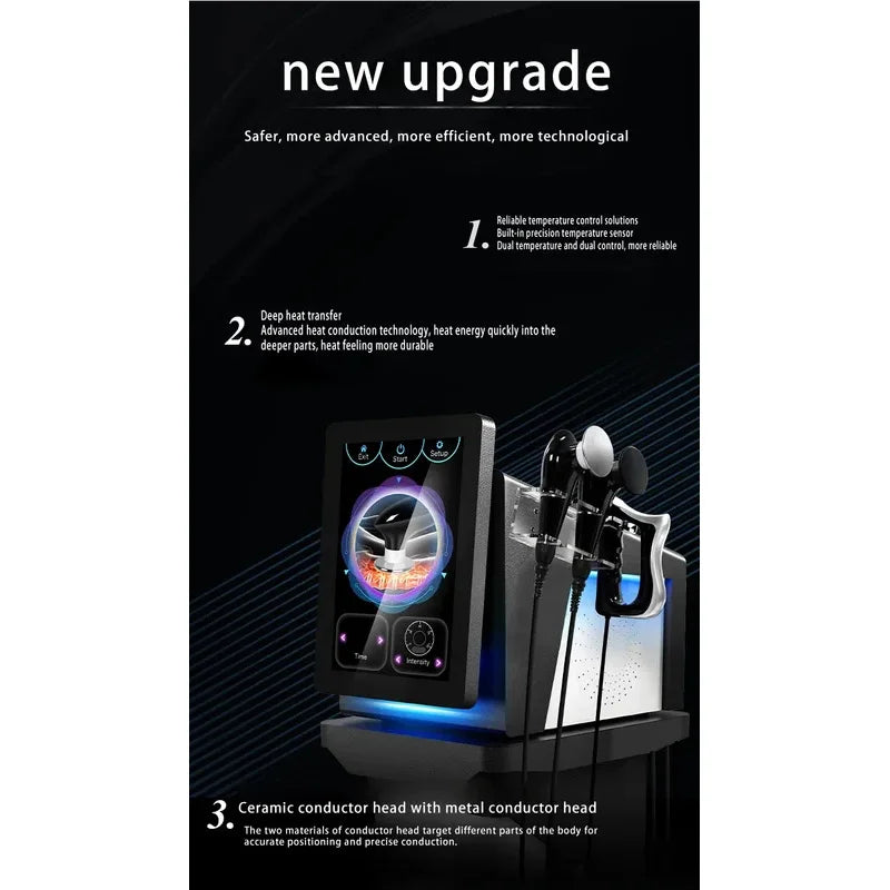 448k Portable Tecar Cet Ret Pain Relief INDIBA Physiotherapy Equipment Diathermy Slimming Machine Body Massage