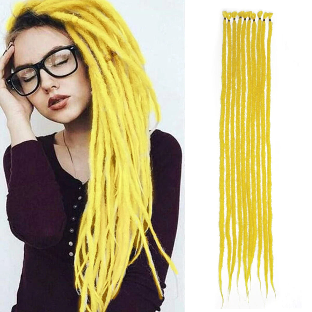 Dreadlock Extensions 26" Synthetic Dreads Crochet Reggae Dreadlocks Green 1pack/3packs/6packs